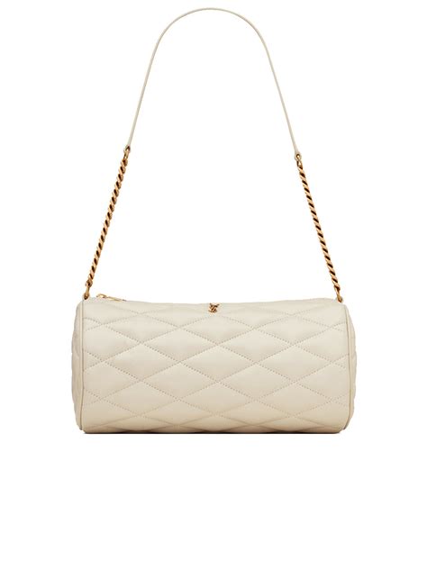 SADE SMALL TUBE BAG IN QUILTED LAMBSKIN 